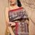 Mustard tissue digital printed fancy saree