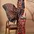 Multy tissue digital printed fancy saree