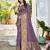 Purple assam silk blend zari woven saree