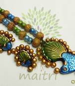 Terracotta Jewelry - Peacock