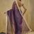 Purple tissue ready to wear saree