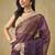 Purple tissue ready to wear saree