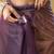Purple tissue ready to wear saree