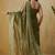 Mahendi tissue ready to wear saree