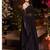 Black Georgette Sharara Set