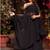 Black Georgette Sharara Set