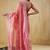 Pink tissue ready to wear saree