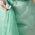 Sea green tissue ready to wear saree