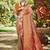 Mustard dharmavaram heavy woven saree
