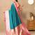 teal all over zari motifs silk blend saree with contrast pallu