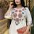 Off White Embroidered Cotton Flex Kurta and Pant Set