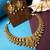 Gorgeous ad stone laxmi necklace set 