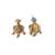 Gorgeous ad stone laxmi necklace set 