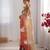 Multicolor sequins work multi padding saree