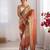 Multicolor sequins work multi padding saree