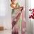 Multicolor sequins work multi padding saree