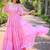 Off-Shoulder Ruffled Georgette Maxi Dress