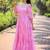 Off-Shoulder Ruffled Georgette Maxi Dress