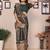 Green banarasi tissue silk blend zari woven saree