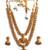 Antique gold plated combo jewelry set