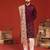 Kush wine kurta set