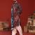 Aarv wine kurta set