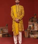 Chaitanya haldi kurta set