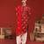 Shikhar maroon kurta set