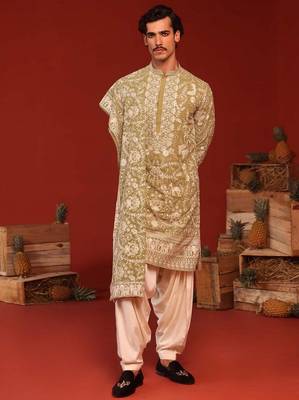 Mrityunjay mehandi kurta set 1