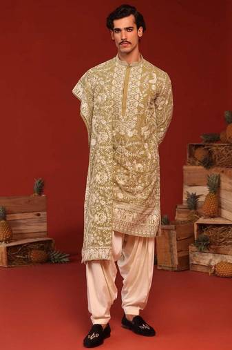 Mrityunjay mehandi kurta set