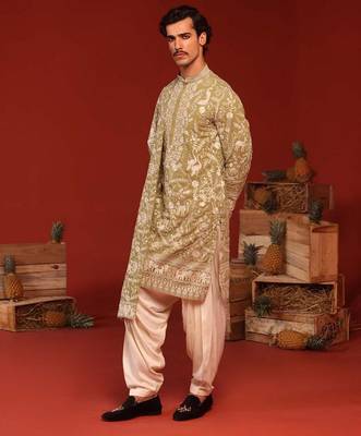 Mrityunjay mehandi kurta set 3