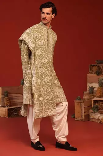 Mrityunjay mehandi kurta set