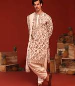 Sarang ivory kurta set