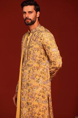 Vardhan haldi kurta set 4