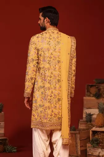 Vardhan haldi kurta set