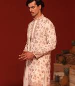 Vatsal ivory kurta set
