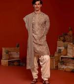 Shaurya grey kurta set
