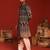 Sahil teal Black kurta set