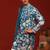 Samar teal blue kurta set