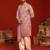 Mayur mauve purple kurta set
