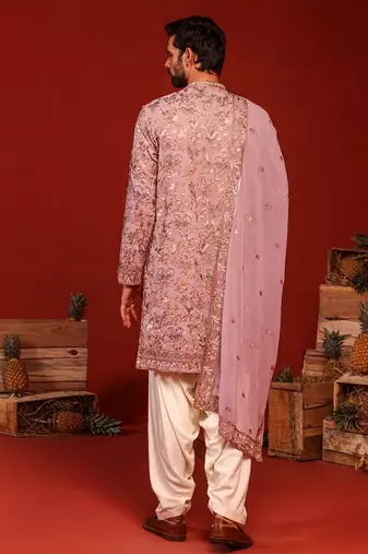 Mayur mauve purple kurta set