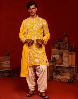 Hriten haldi kurta set 1