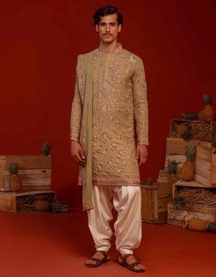 Neel mehandi kurta set 1