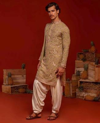 Neel mehandi kurta set 2