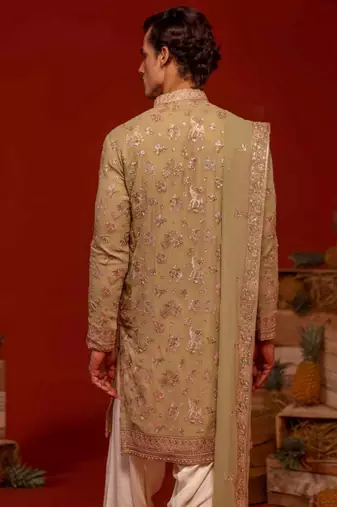 Neel mehandi kurta set