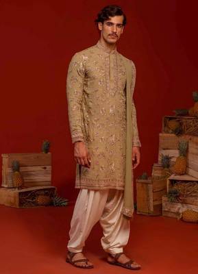 Neel mehandi kurta set 4