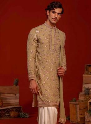 Neel mehandi kurta set 5