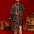 Rudra black kurta set