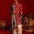 Pravar red kurta set