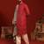 Tejasv hot pink kurta set